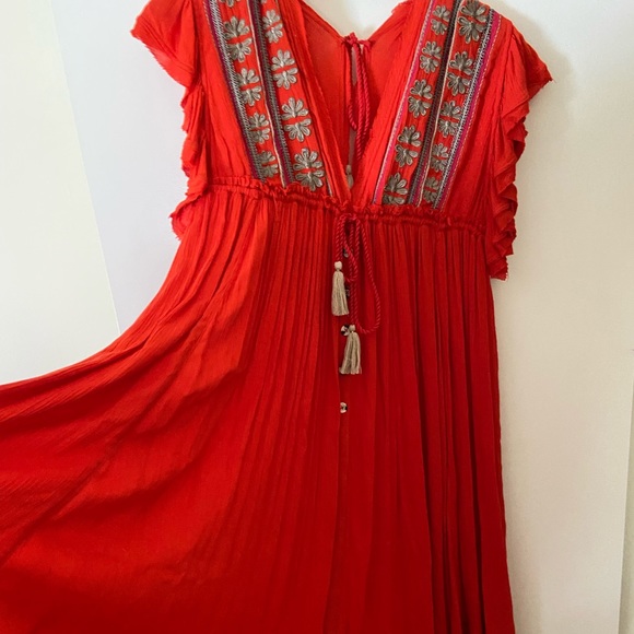 Free People Red Dress - Picture 10 of 12